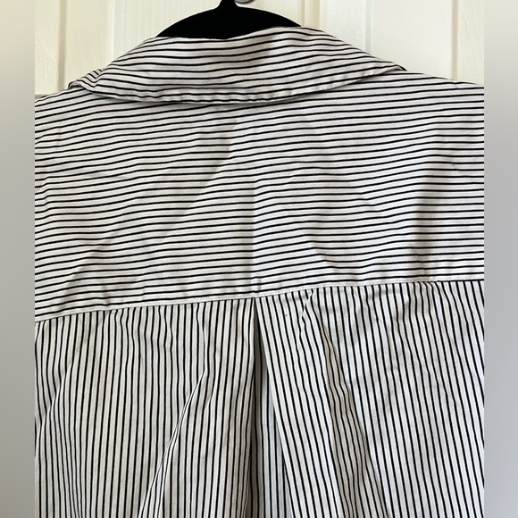 Vision 155 Black and White striped shirt, Size 14 - Picture 2 of 7